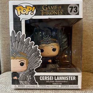 Funko POP! Cersei Lannister Sitting on Iron Throne Collectible Vinyl Figure